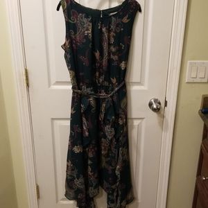 Danny and Nicole Hunter green dress